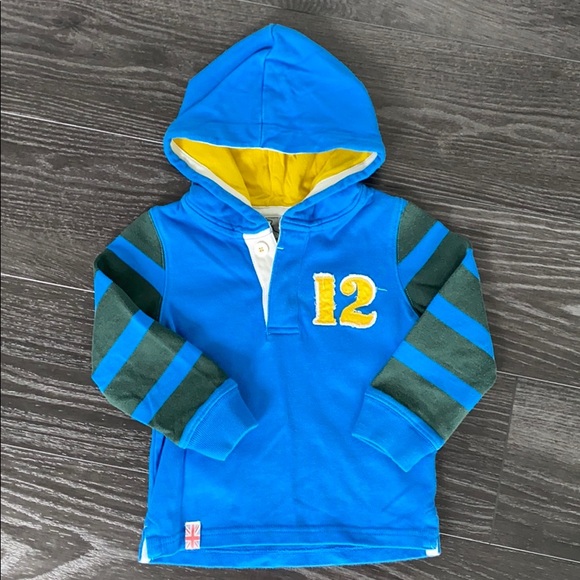 Mini Boden Other - 🎉HP🎉 Mini Boden Hooded Polo Heavyweight Shirt